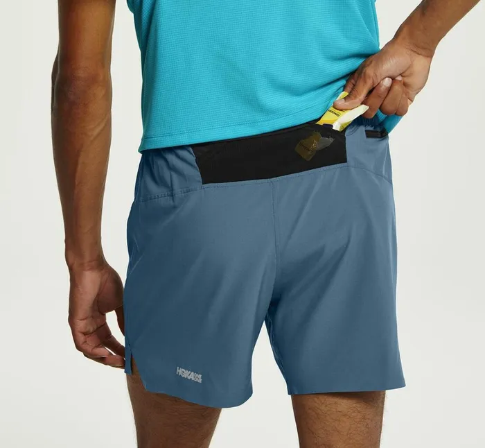 Men Glide 5034 Short Real Teal HOKA ONE ONE Bottoms