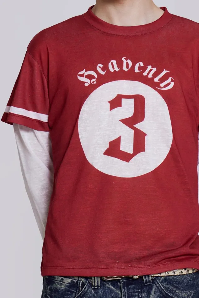 Men Heavenly Double Layer Tee Jaded London TShirts and Vests