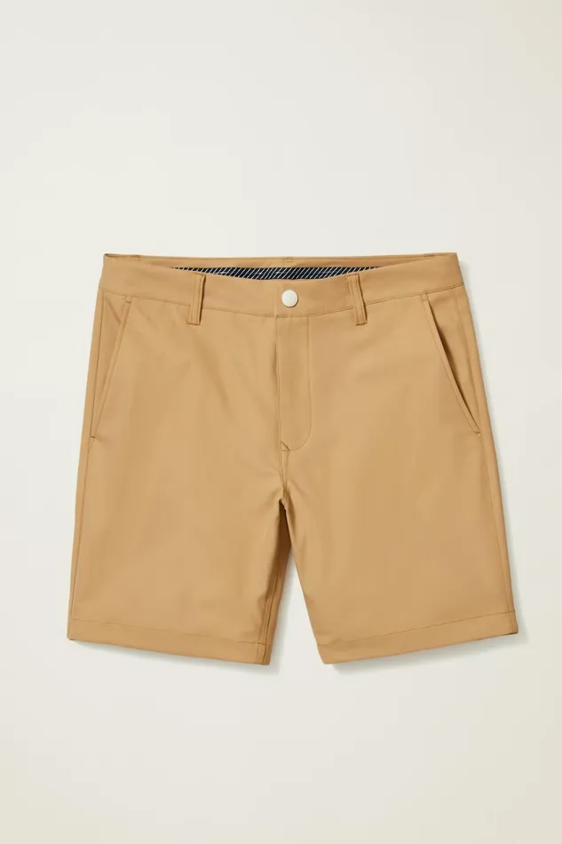 Men Highland Golf Shorts Khaki Bonobos Golf Shorts
