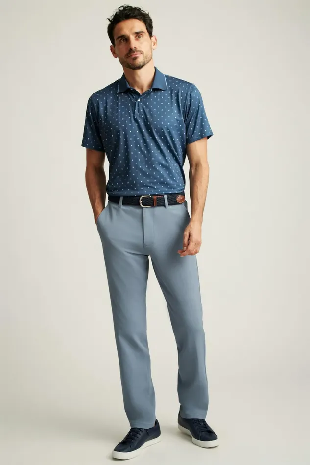Men Highland Tour Golf Pants Flint Stone Grey Bonobos Joggers and Athleisure