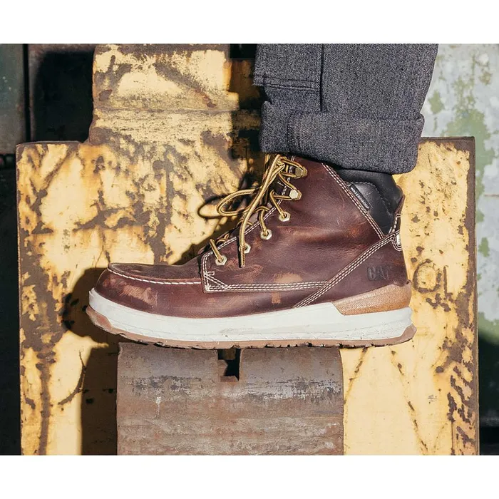 Men Impact Waterproof Carbon Composite Toe Work Boot Cat Footwear Boots
