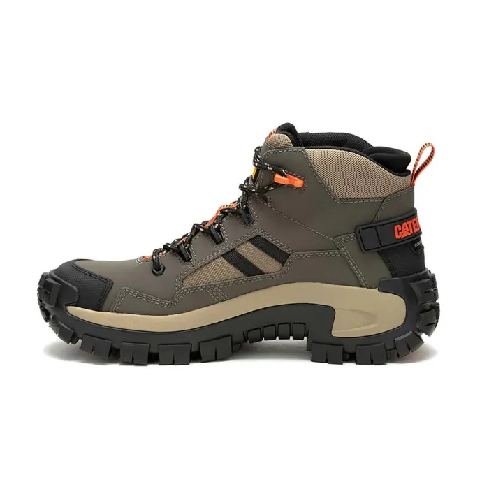 Men Invader Mid Vent Composite Toe Work Boot Cat Footwear Boots