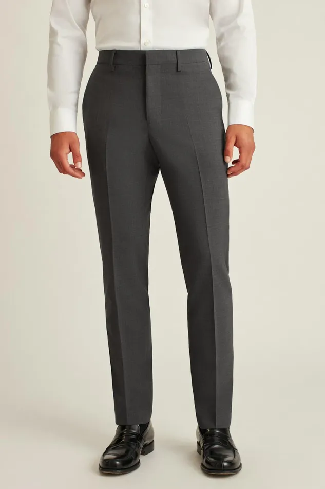 Men Italian Stretch Wool Dress Pants Charcoal Bonobos Dress Pants