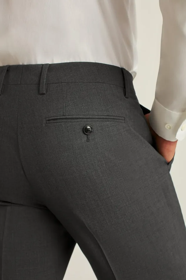 Men Italian Stretch Wool Dress Pants Charcoal Bonobos Dress Pants