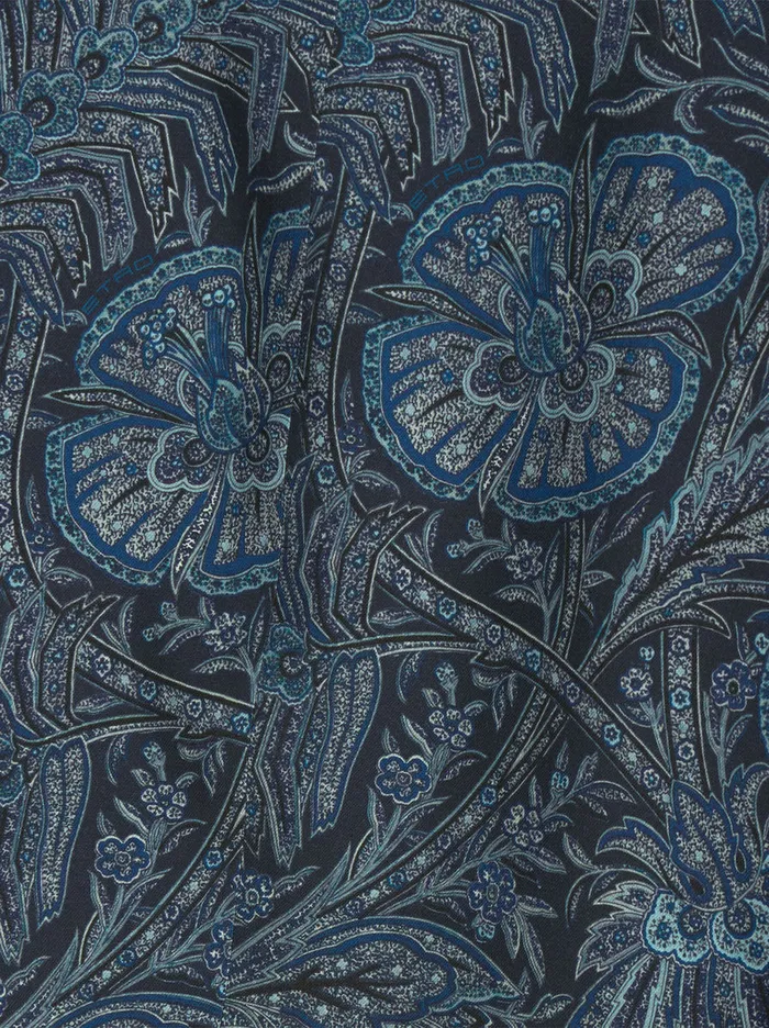 Men Jacket With Foliage Pattern Etro Jackets