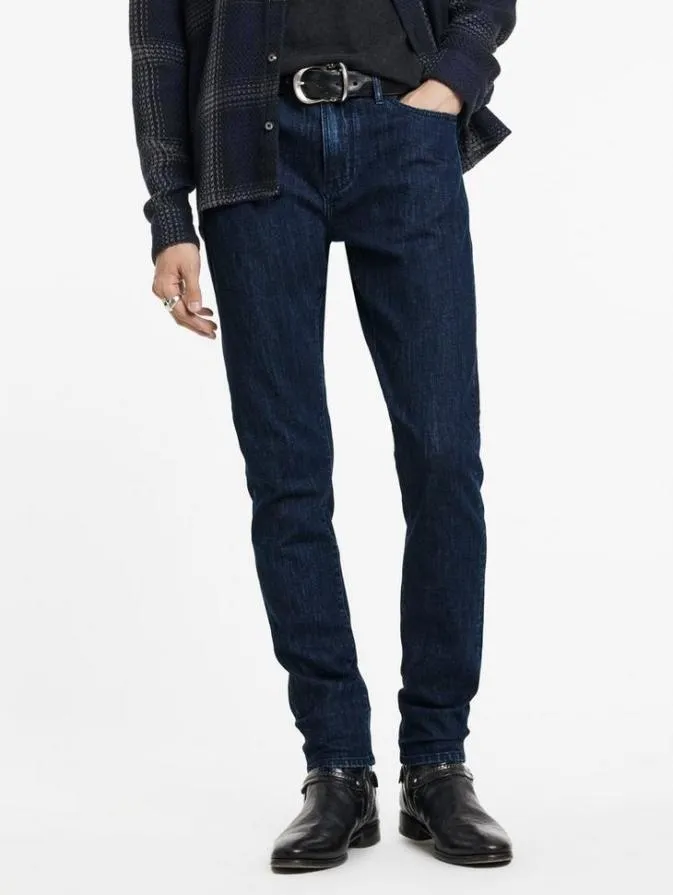 Men Jeans John Varvatos J704 8211 TAPERED FIT Powder Blue