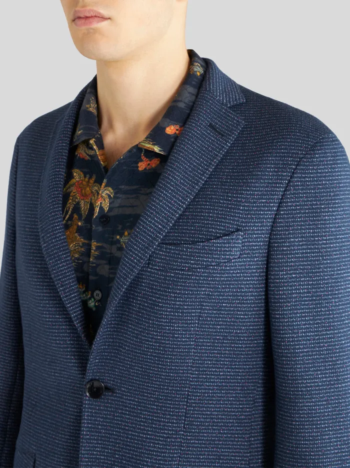 Men Jersey Jacket Etro Jackets