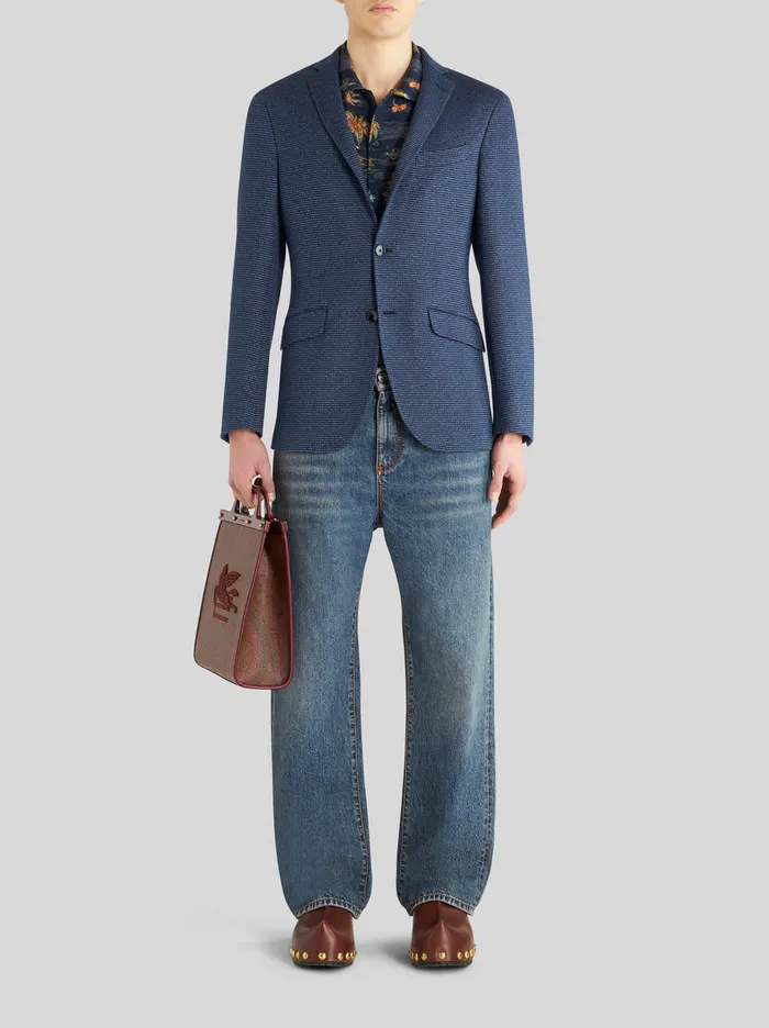 Men Jersey Jacket Etro Jackets