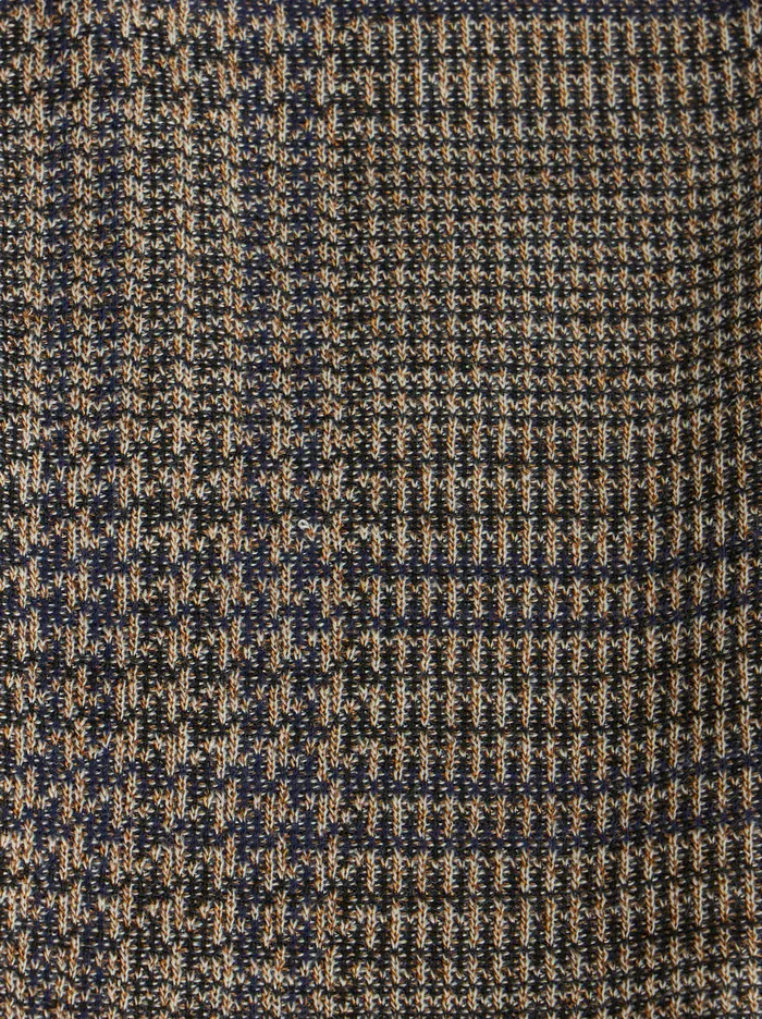 Men Jersey Trousers With Check Pattern Etro Trousers