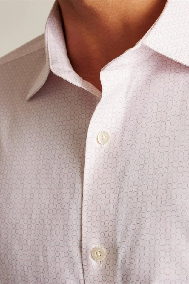 Men Jetsetter Stretch Dress Shirt Lavender Stencil Geo Bonobos Business Casual Shirts