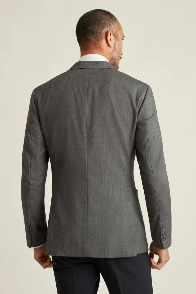 Men Jetsetter Stretch Italian Wool Blazer Grey Bonobos Blazers and Sport Coats