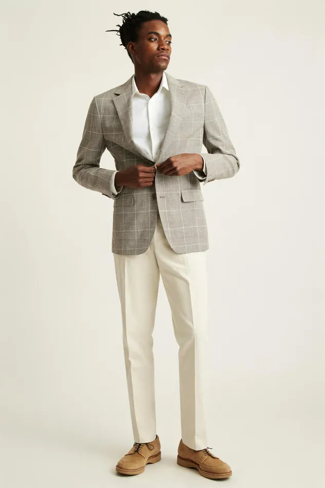 Men Jetsetter Unconstructed Italian Blazer Khaki Windowpane Bonobos Blazers and Sport Coats Men Jetsetter Unconstructed Italian Blazer Khaki Windowpane Bonobos Blazers and Sport Coats