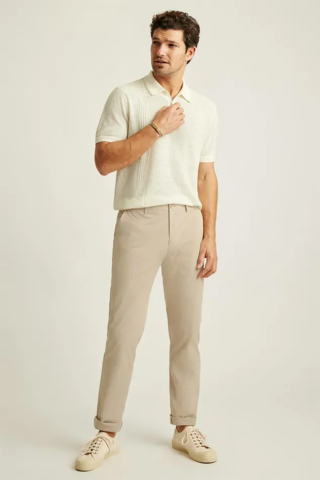 Men Lightweight Chino Oxford Tan Bonobos Chinos