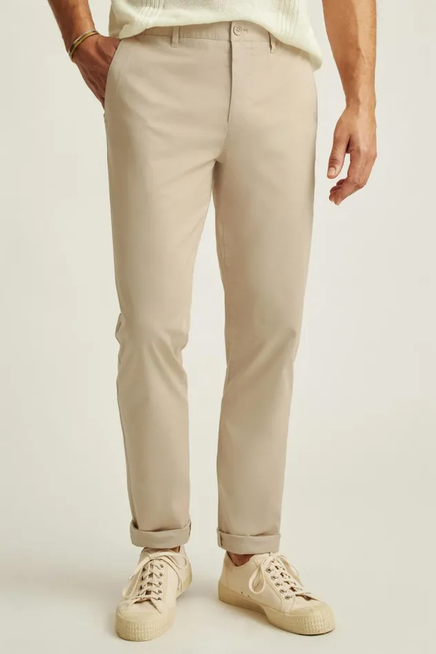 Men Lightweight Chino Oxford Tan Bonobos Chinos