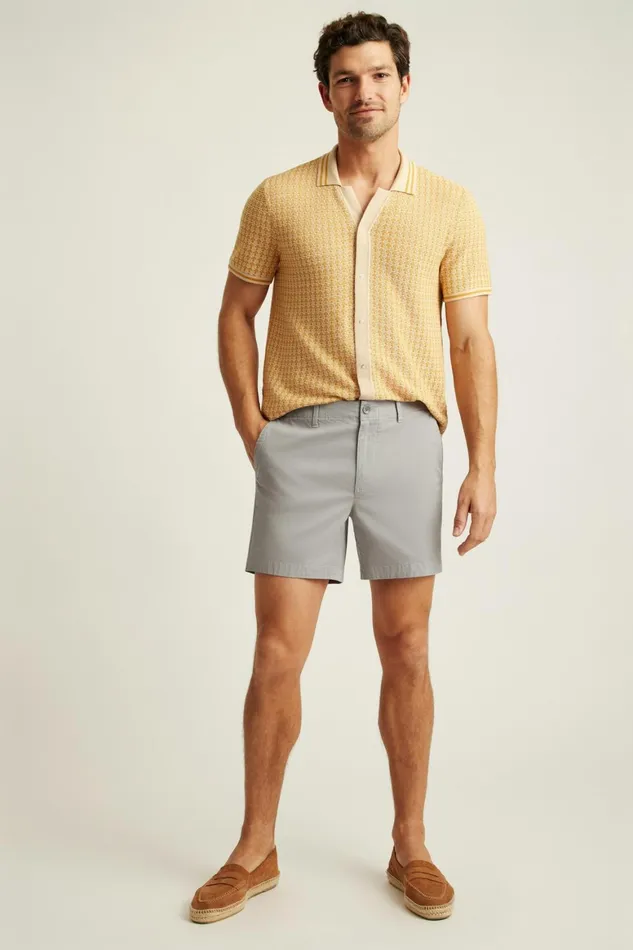 Men Lightweight Chino Short Monument Grey Bonobos Chino Shorts