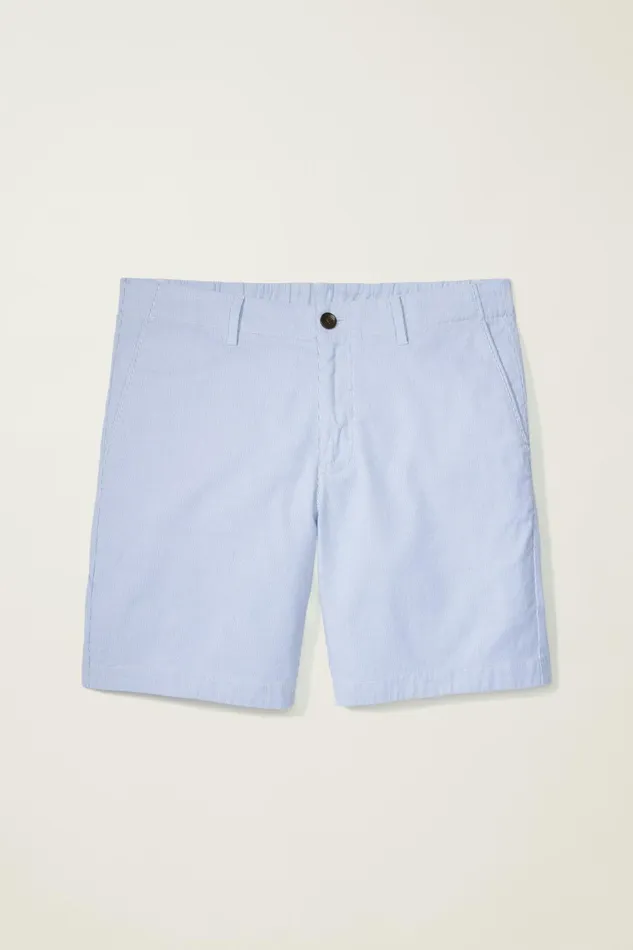 Men Lightweight Chino Short Sky White Stripe Bonobos Chino Shorts