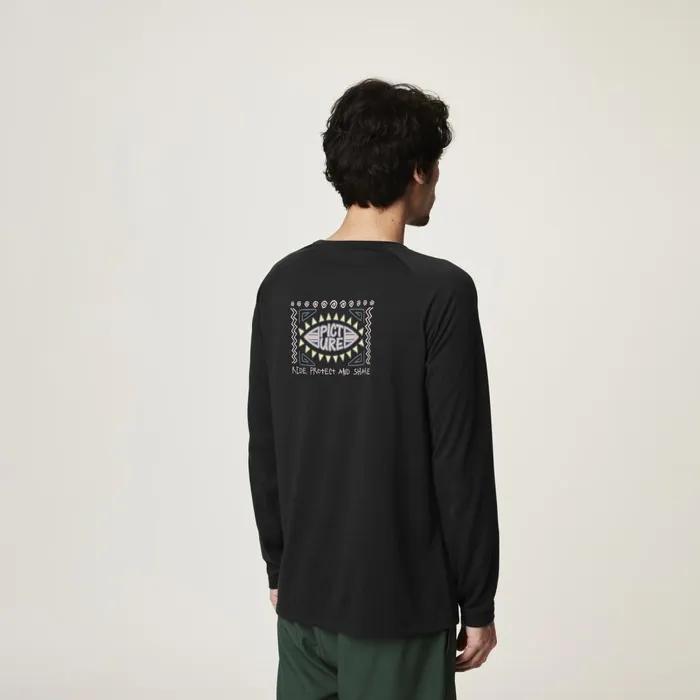 Men MARIBO LS SURF TEE Picture Organic Clothing TShirts