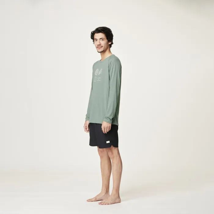 Men MARIBO LS SURF TEE Picture Organic Clothing TShirts