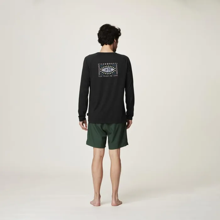 Men MARIBO LS SURF TEE Picture Organic Clothing TShirts