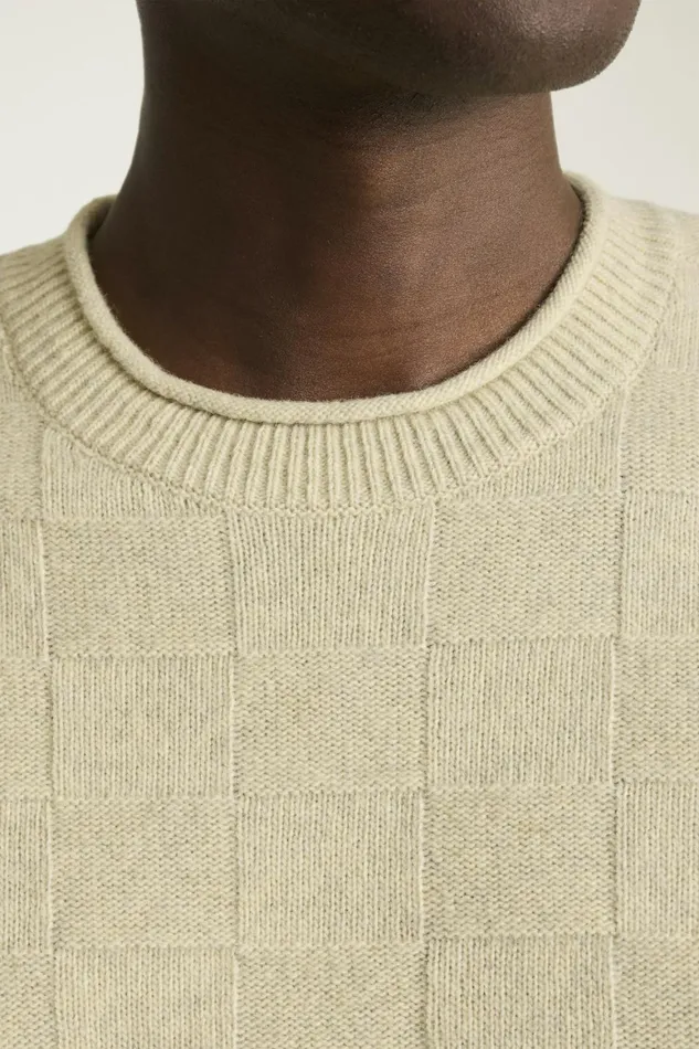 Men Merino Roll Neck Sweater Natural Bonobos Crew and VNeck Sweaters