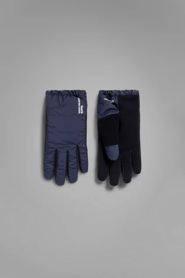 Men Norse Projects Accessories Norse Elmer Pertex Quantum Insulated Glove Dark Navy Men Norse Projects Accessories Norse Elmer Pertex Quantum Insulated Glove Dark Navy