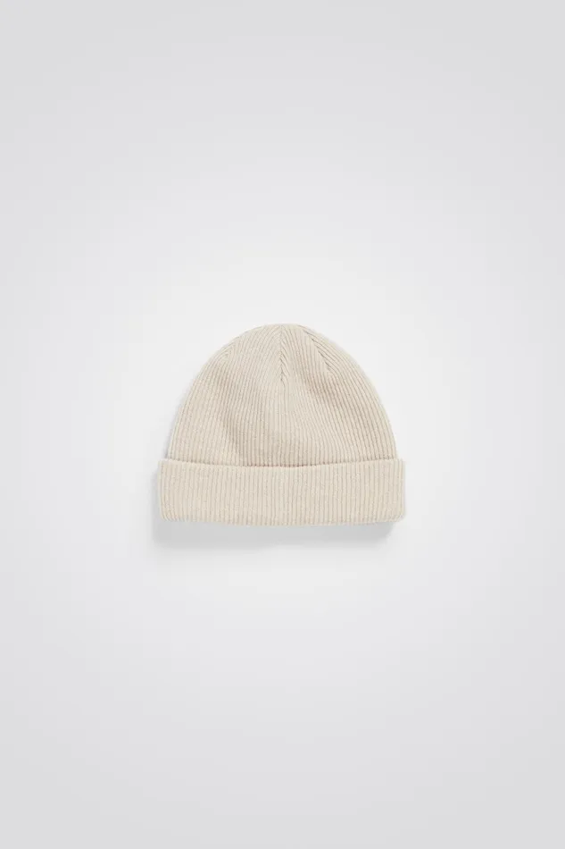 Men Norse Projects Beanies Merino Lambswool Rib N Logo Beanie Black