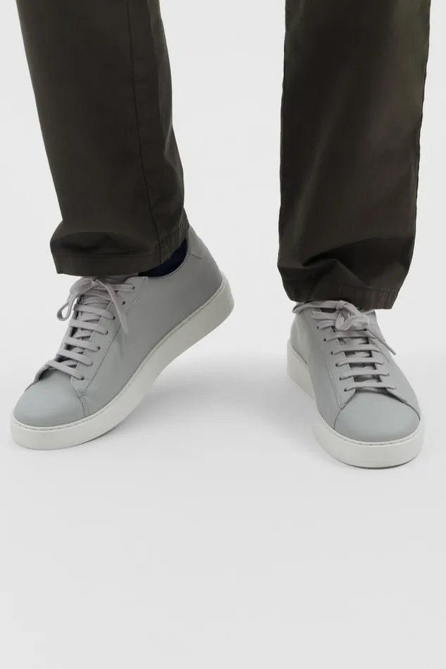 Men Norse Projects Footwear Court Sneaker Slate Grey