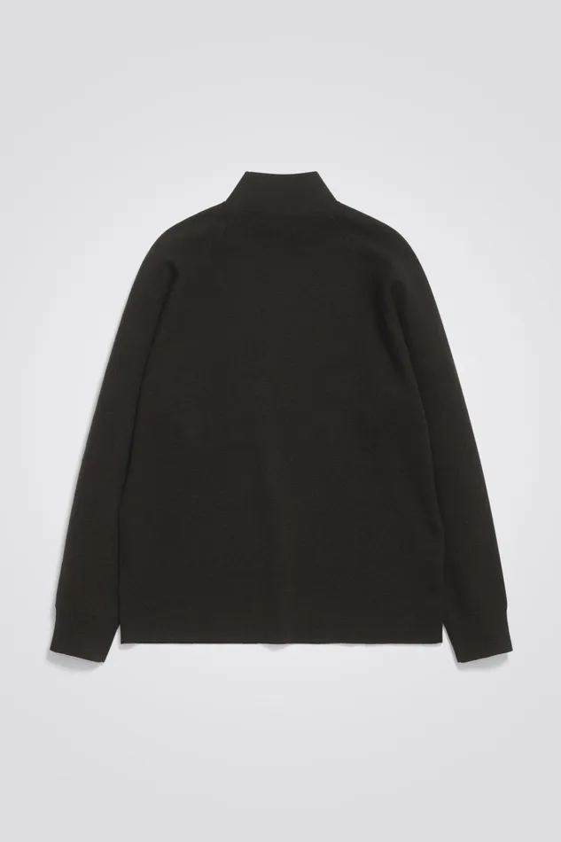 Men Norse Projects Knitwear Bruce Milano Mock Neck Beech Green