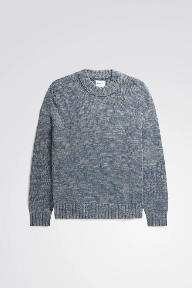 Men Norse Projects Knitwear Rasmus Cotton Mouline Sweater Clay