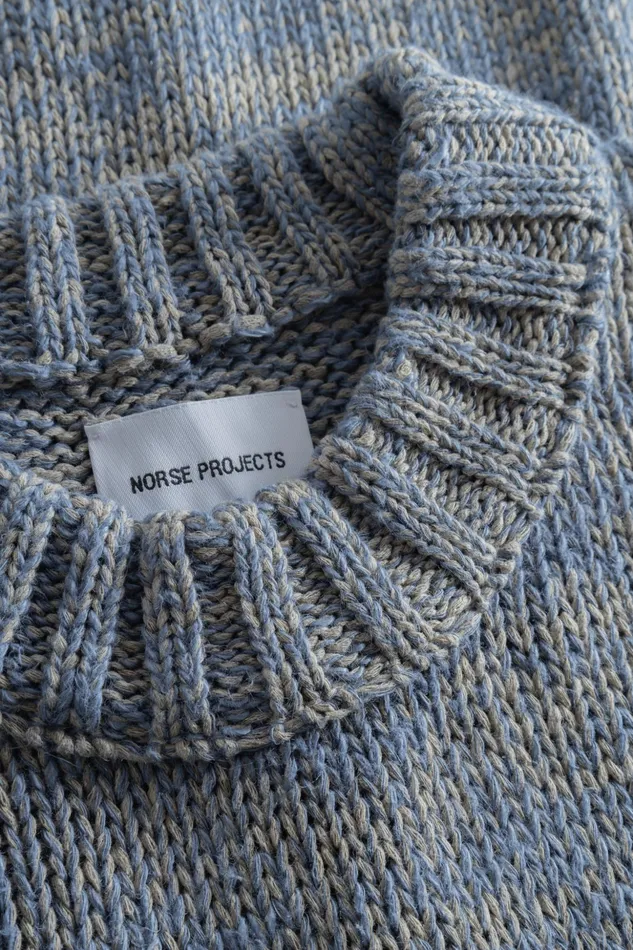 Men Norse Projects Knitwear Rasmus Cotton Mouline Sweater Clay