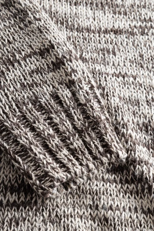 Men Norse Projects Knitwear Rasmus Cotton Mouline Sweater Espresso
