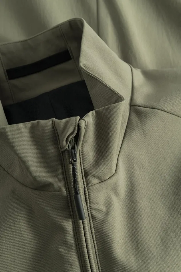 Men Norse Projects Outerwear Birkholm Solotex Twill Vest Sediment Green
