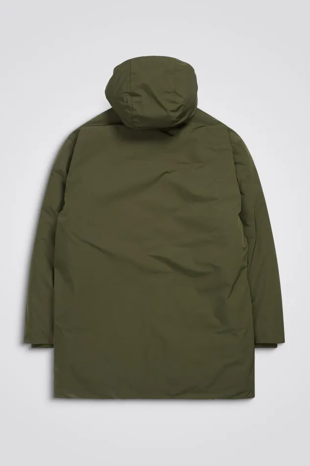 Men Norse Projects Outerwear Stavanger Military Nylon Parka Army Green