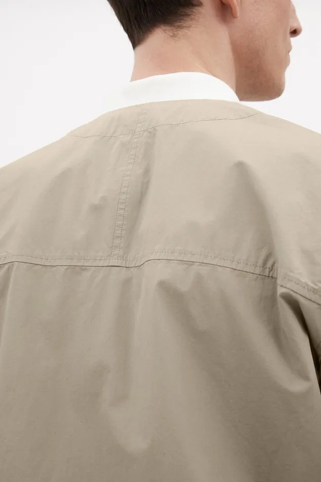 Men Norse Projects Shirting Erwin Typewriter SS Shirt Clay