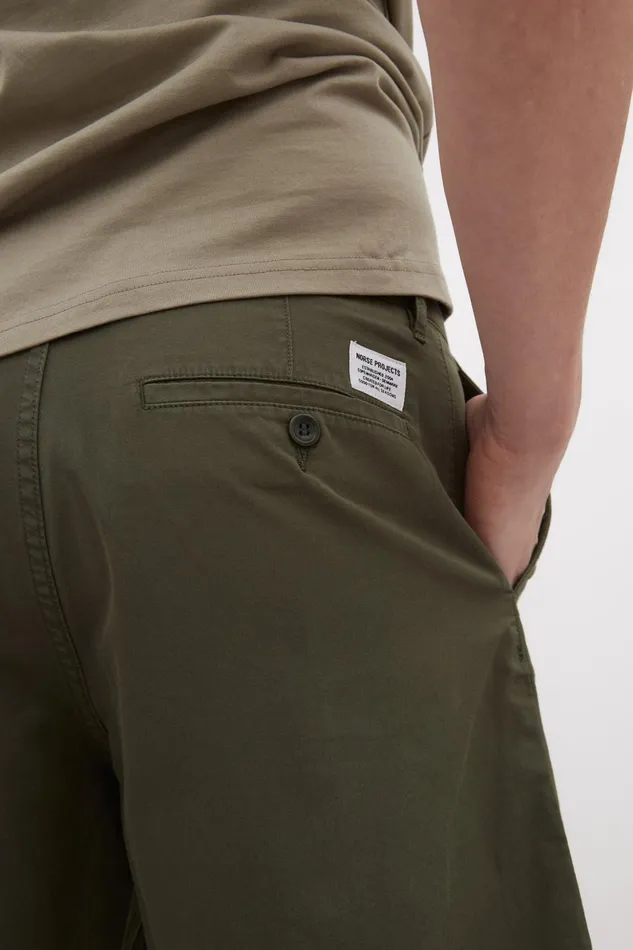 Men Norse Projects Shorts Aros Regular Light Shorts Spruce Green