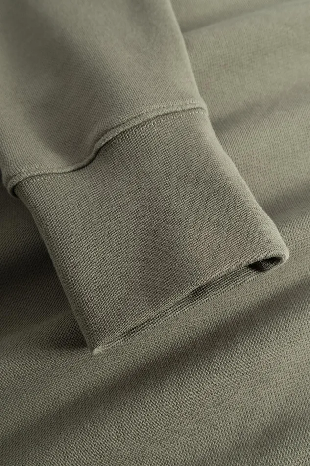 Men Norse Projects Sweatshirts Arne Logo Sweat Sediment Green