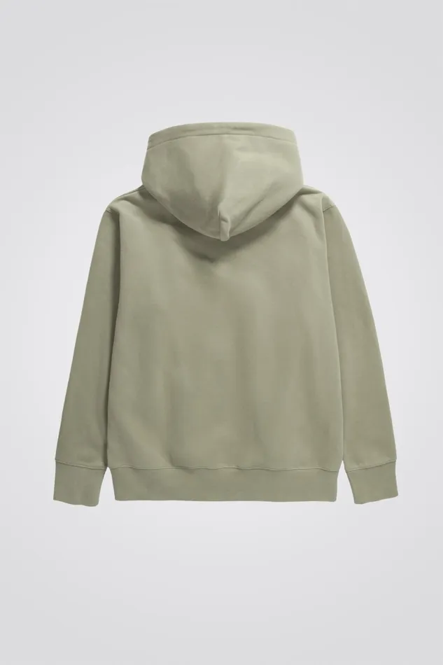 Men Norse Projects Sweatshirts Arne Relaxed Organic Brushed Fleece Large N Hoodie Clay