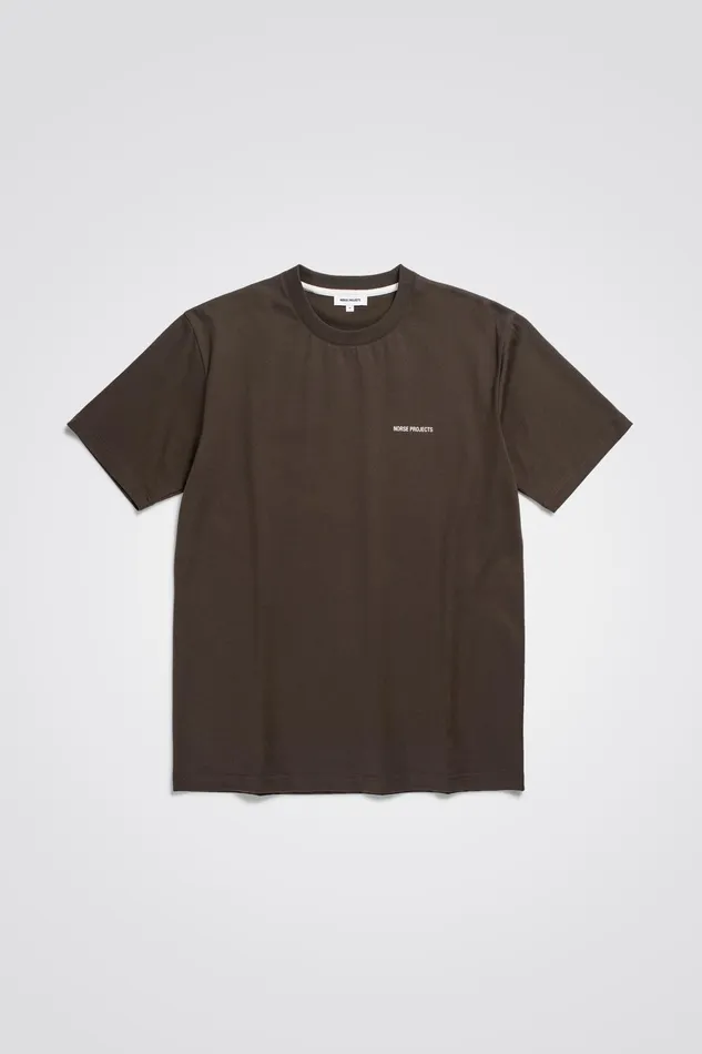 Men Norse Projects TShirts Johannes Logo Tshirt Beech Green
