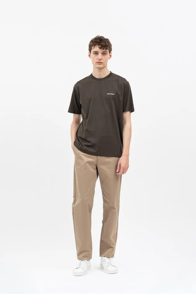 Men Norse Projects TShirts Johannes Logo Tshirt Beech Green