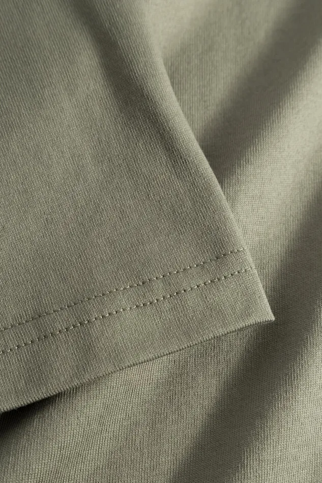 Men Norse Projects TShirts Johannes Organic Pocket Tshirt Sediment Green