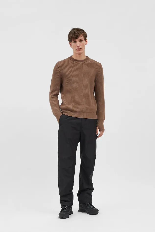 Men Norse Projects Trousers Alvar GoreTex Infinium Tech Trouser Black