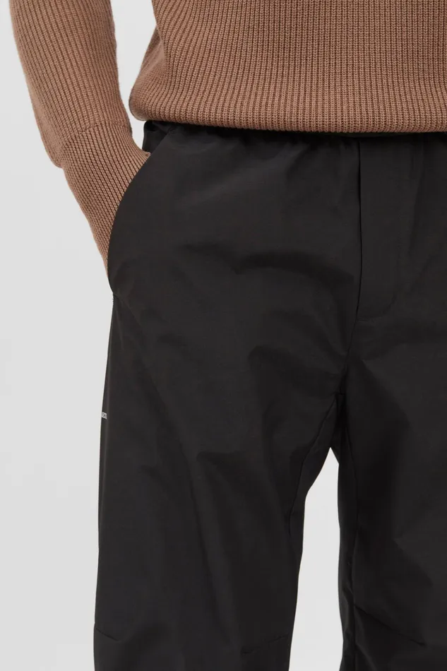 Men Norse Projects Trousers Alvar GoreTex Infinium Tech Trouser Black