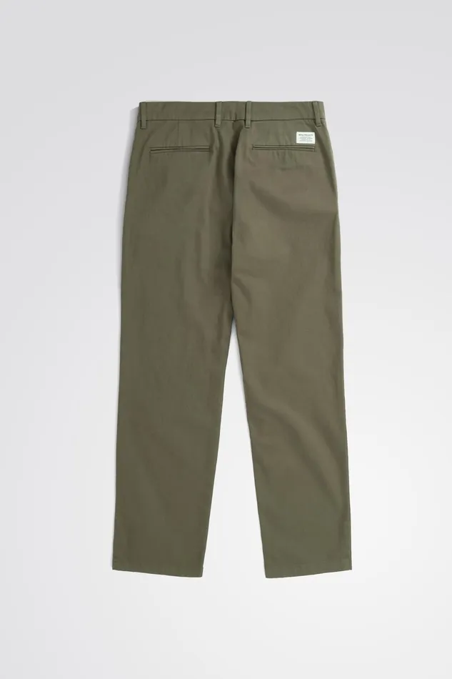 Men Norse Projects Trousers Aros Regular Light Stretch Chino Sediment Green
