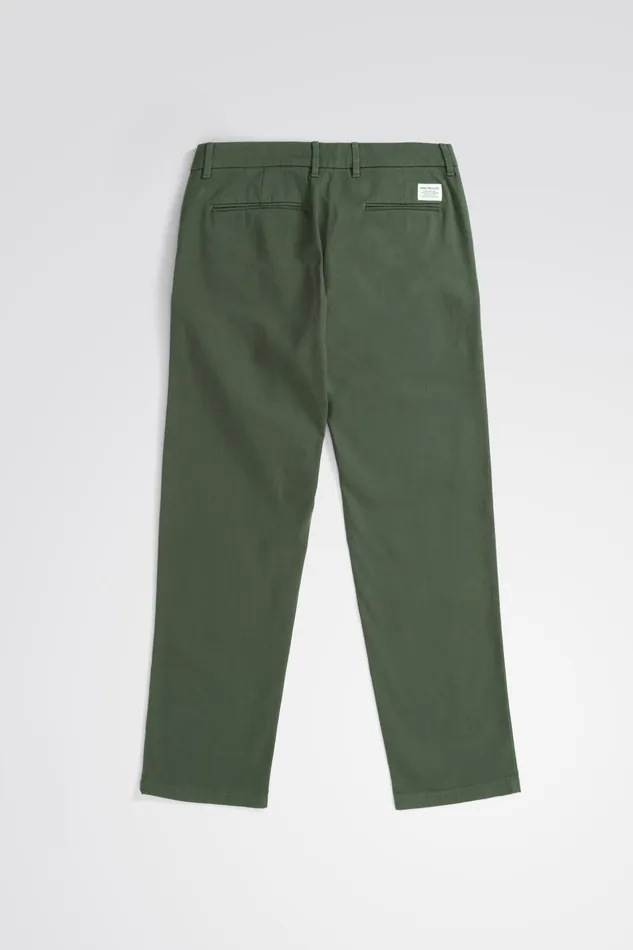 Men Norse Projects Trousers Aros Regular Light Stretch Chino Spruce Green