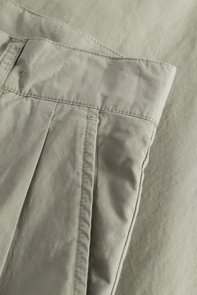Men Norse Projects Trousers Benn Relaxed Typewriter Pleated Trouser Clay