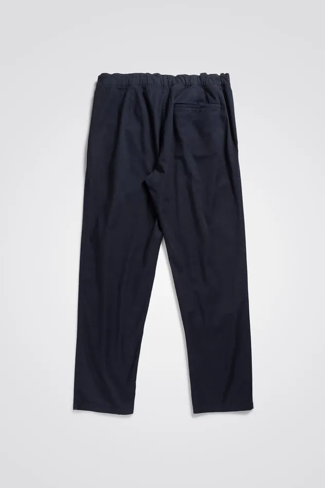 Men Norse Projects Trousers Ezra Light Stretch Dark Navy