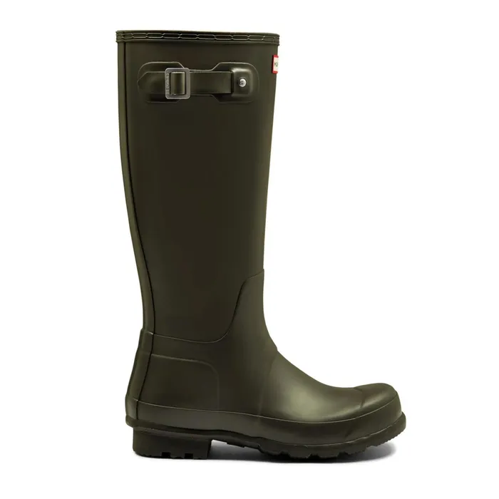 Men Original Tall Rain Boots Hunter Boots Original Tall Rain Boots Dark Olive