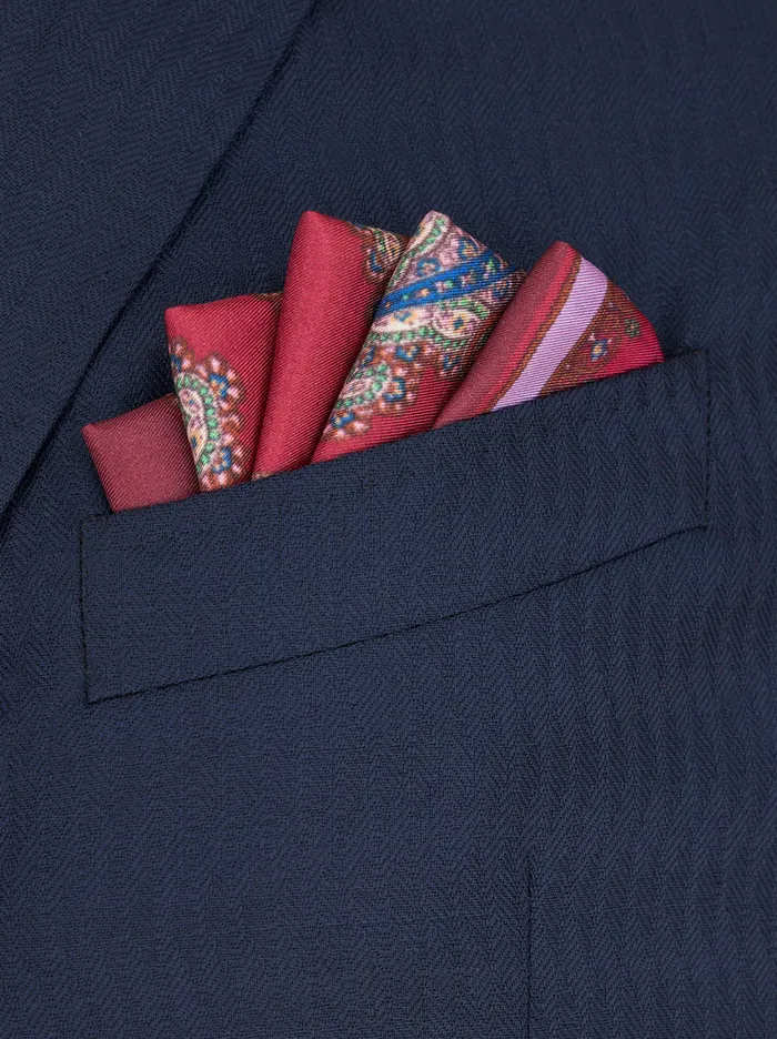 Men Paisley Pocket Square Etro Ties And Pocket Squares