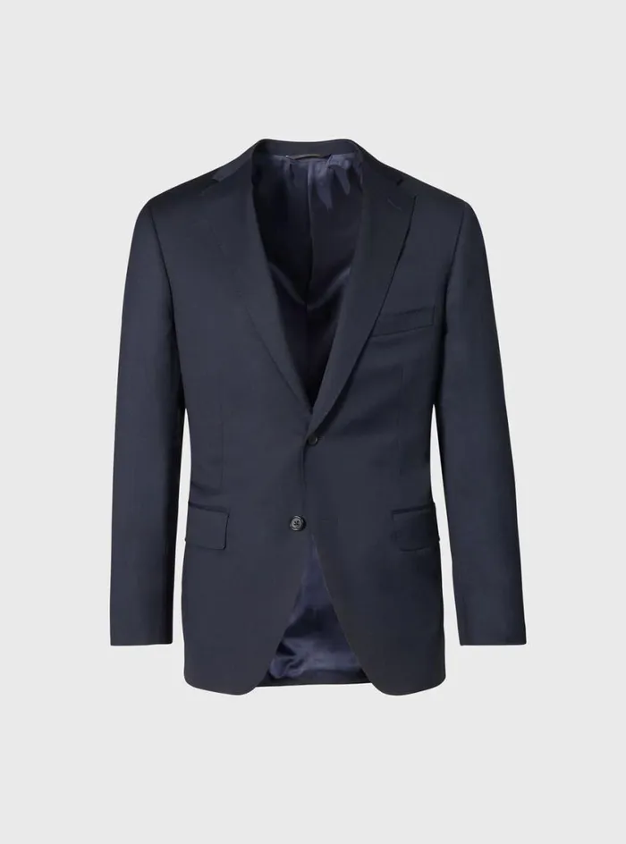 Men Paul Stuart Blazers and Jackets All Year Wool Paul Suit Navy
