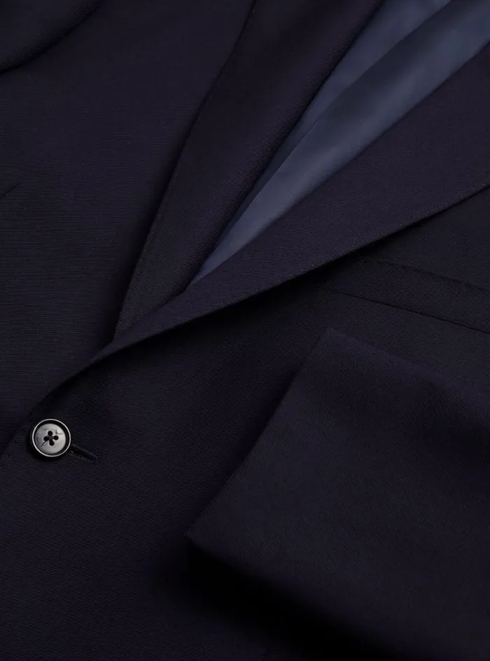 Men Paul Stuart Blazers and Jackets Super 160s Wool Paul Suit Navy